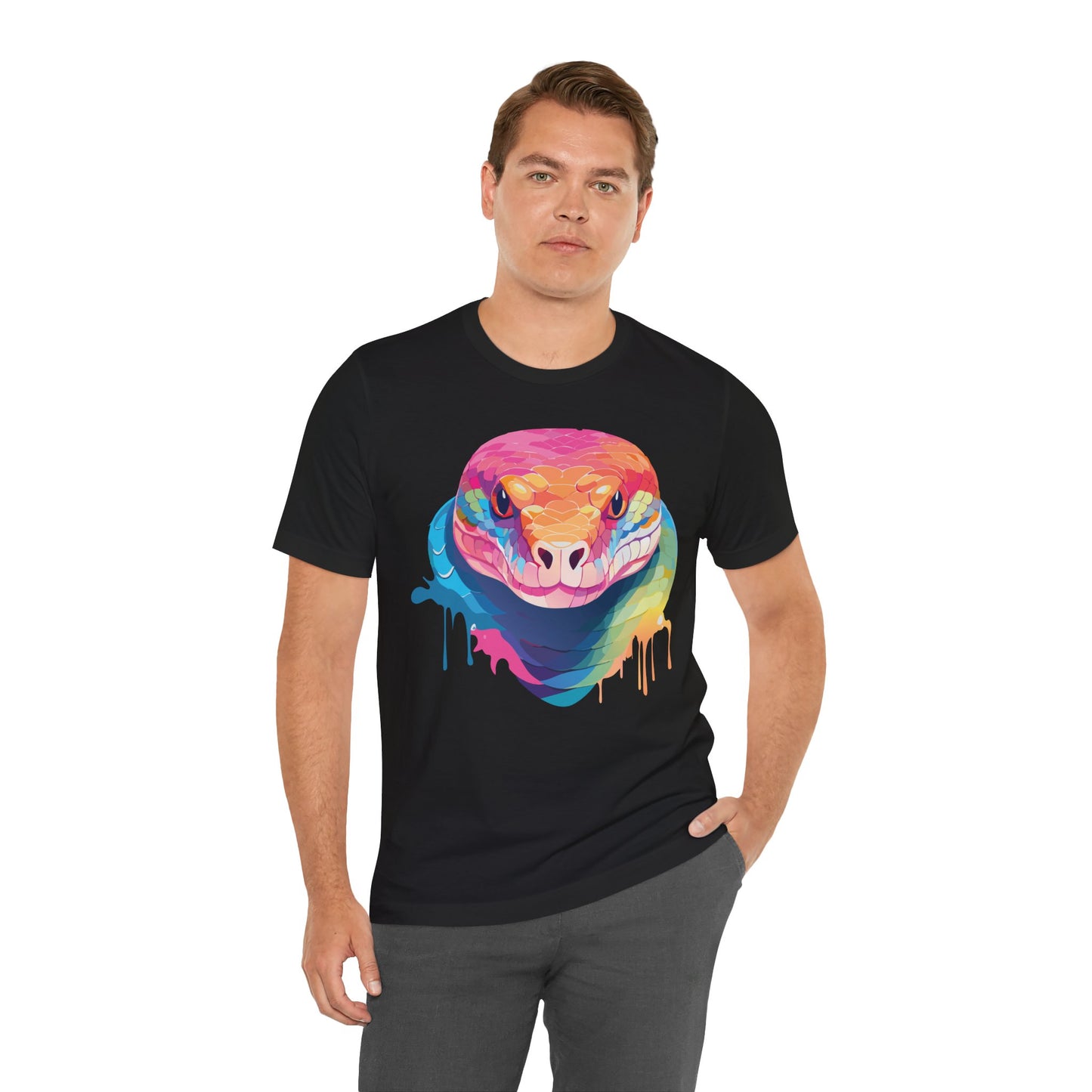 Unisex Animal Shirt, Tee Shirt with Animals, Art Design Tee Shirt, Wild Animals Shirt
