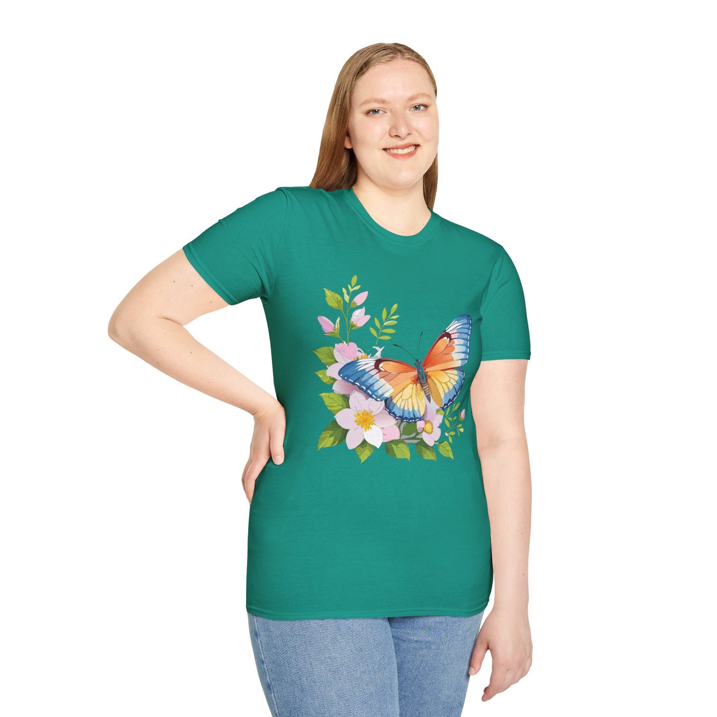 Butterfly Shirt, T Shirt with Butterfly, Monarch Shirt