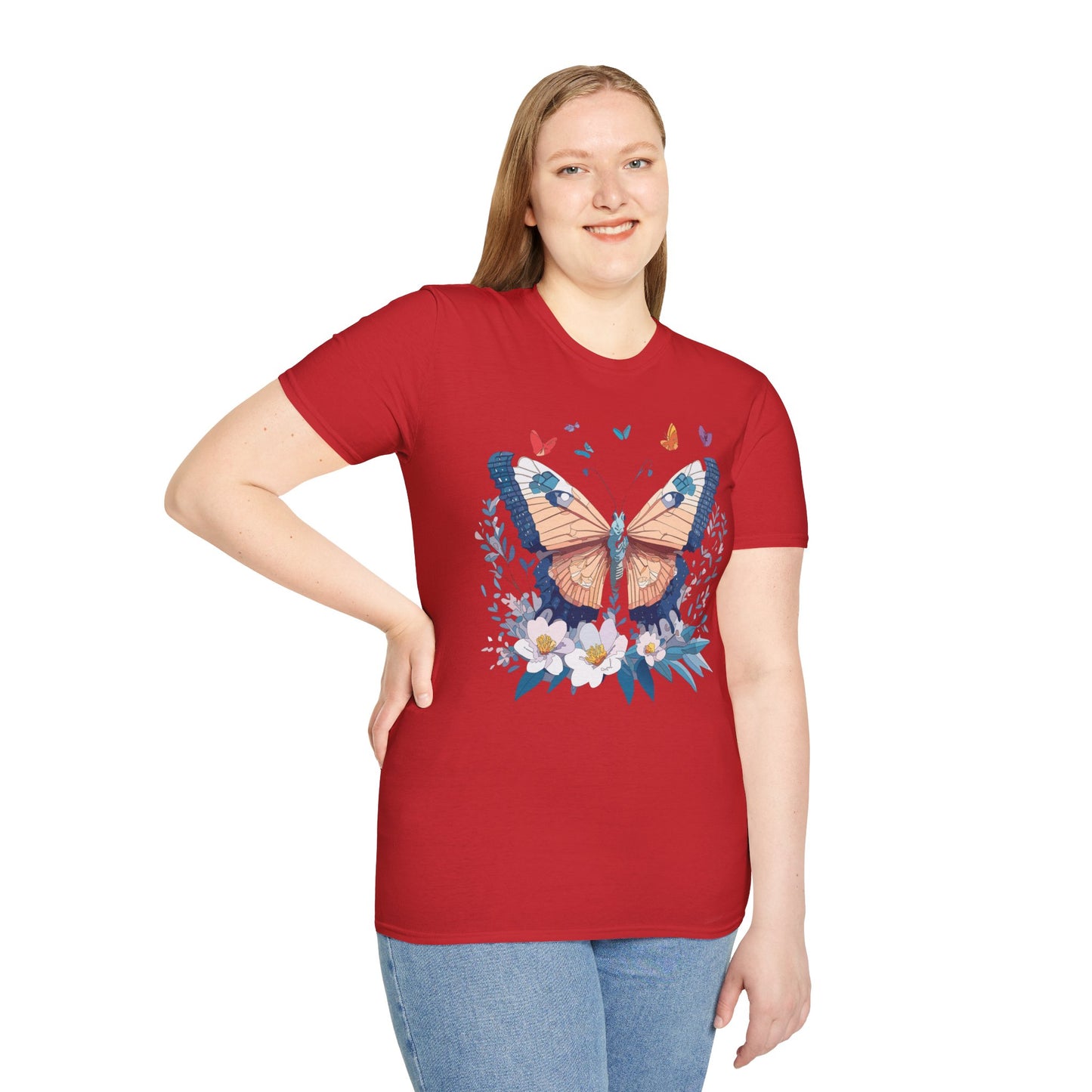 Butterfly Shirt, T Shirt with Butterfly, Monarch Shirt