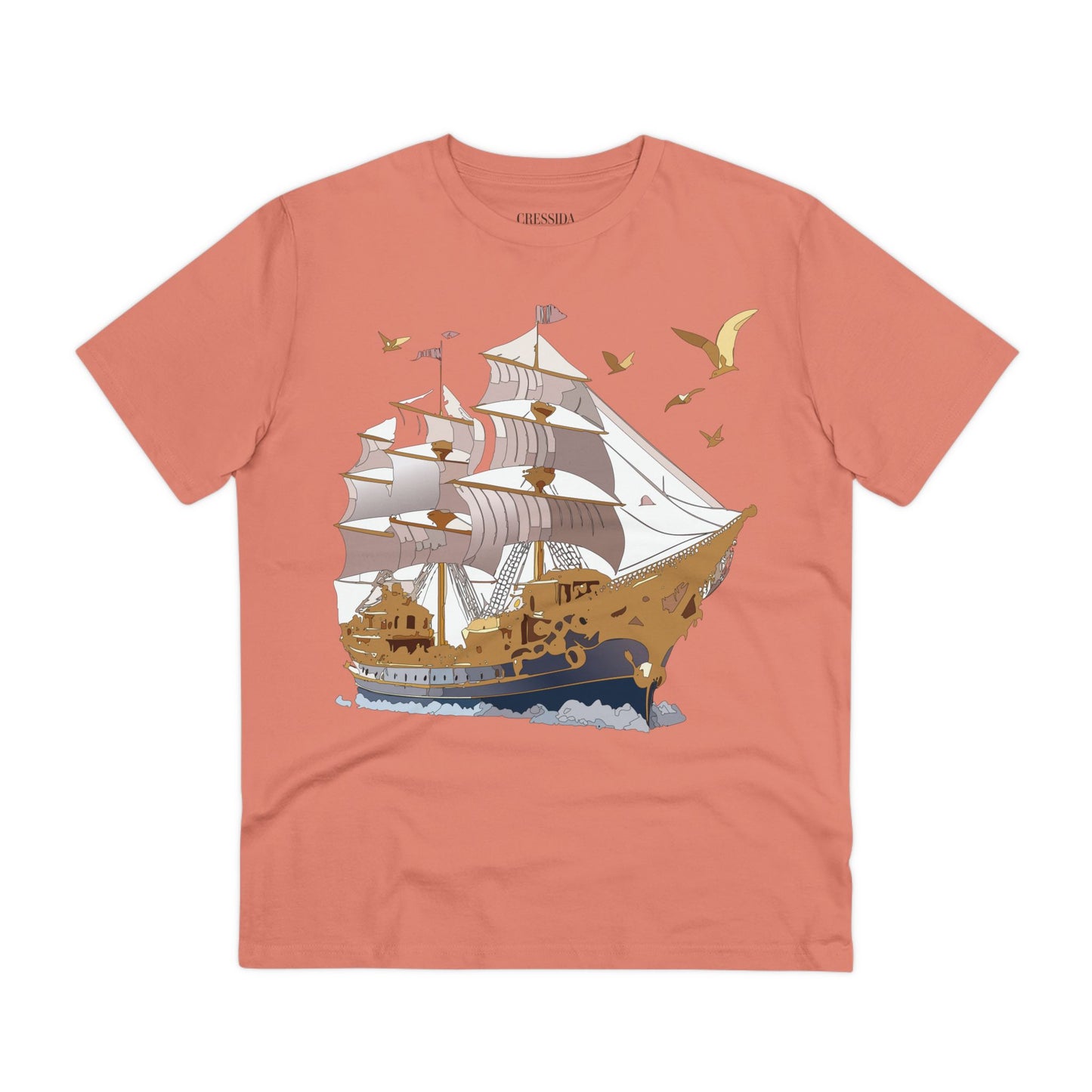 Organic T-shirt with Ship