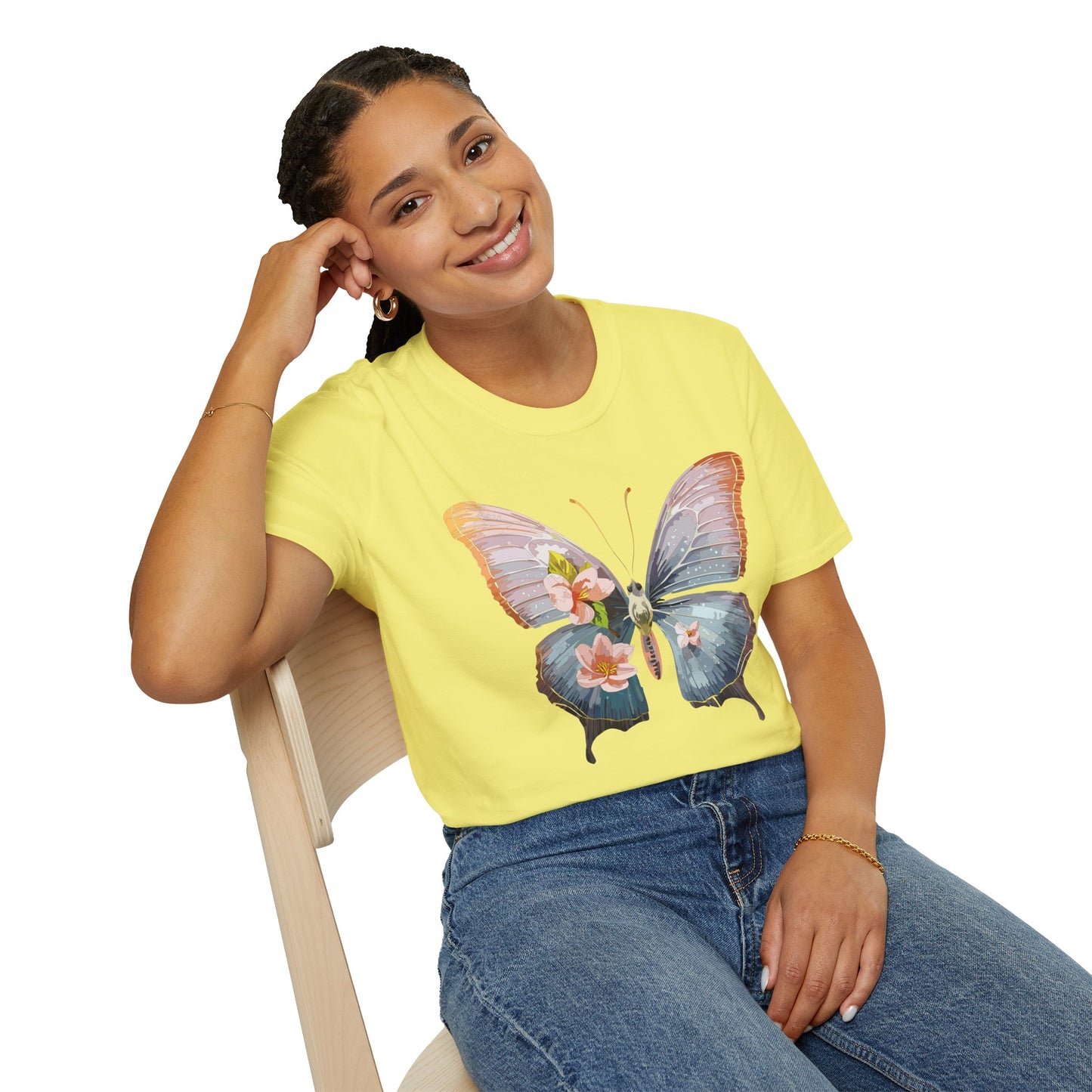 Butterfly Shirt, T Shirt with Butterfly, Monarch Shirt