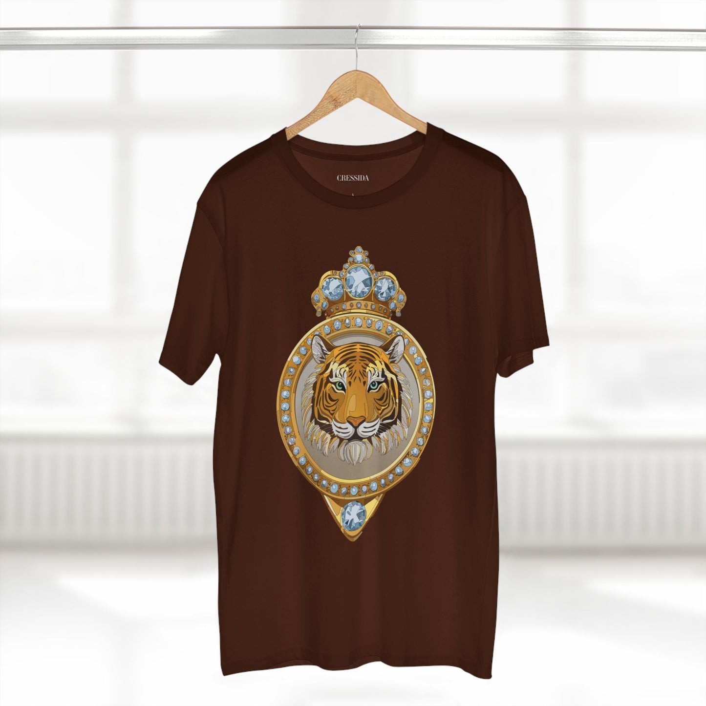 Unisex Antique Animal Medallion Premium Cotton Tee Shirt Artwork Edition