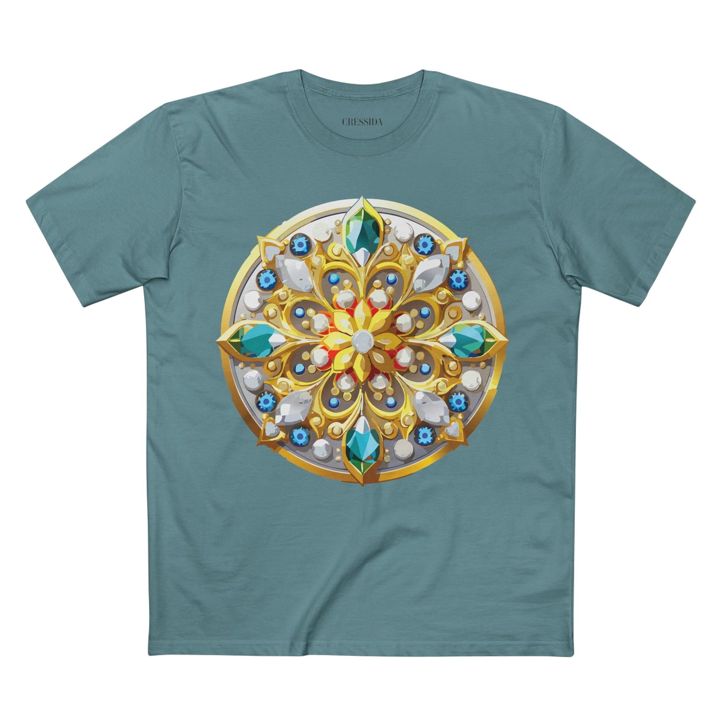 Medallion Shirt, Shirt with Medallion, Tee Shirt with Medal