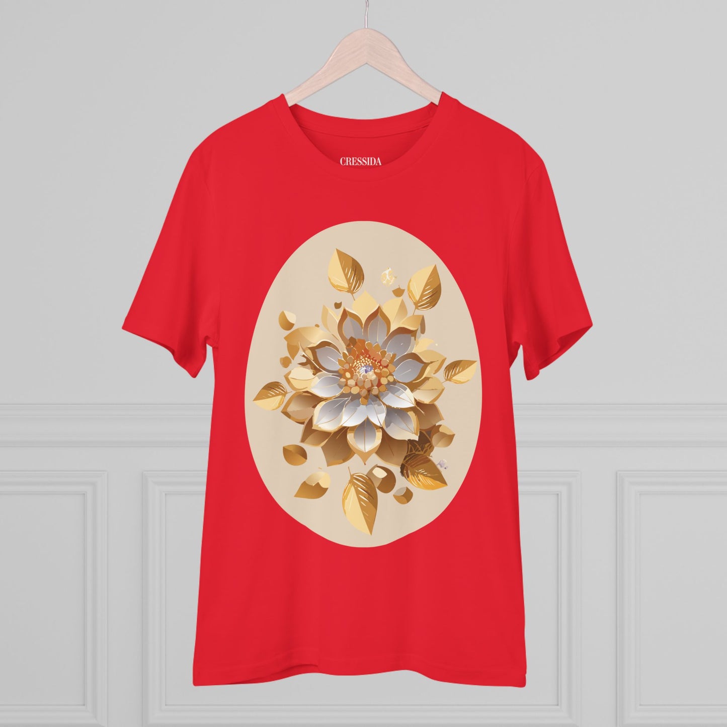 Organic T-shirt with Flower