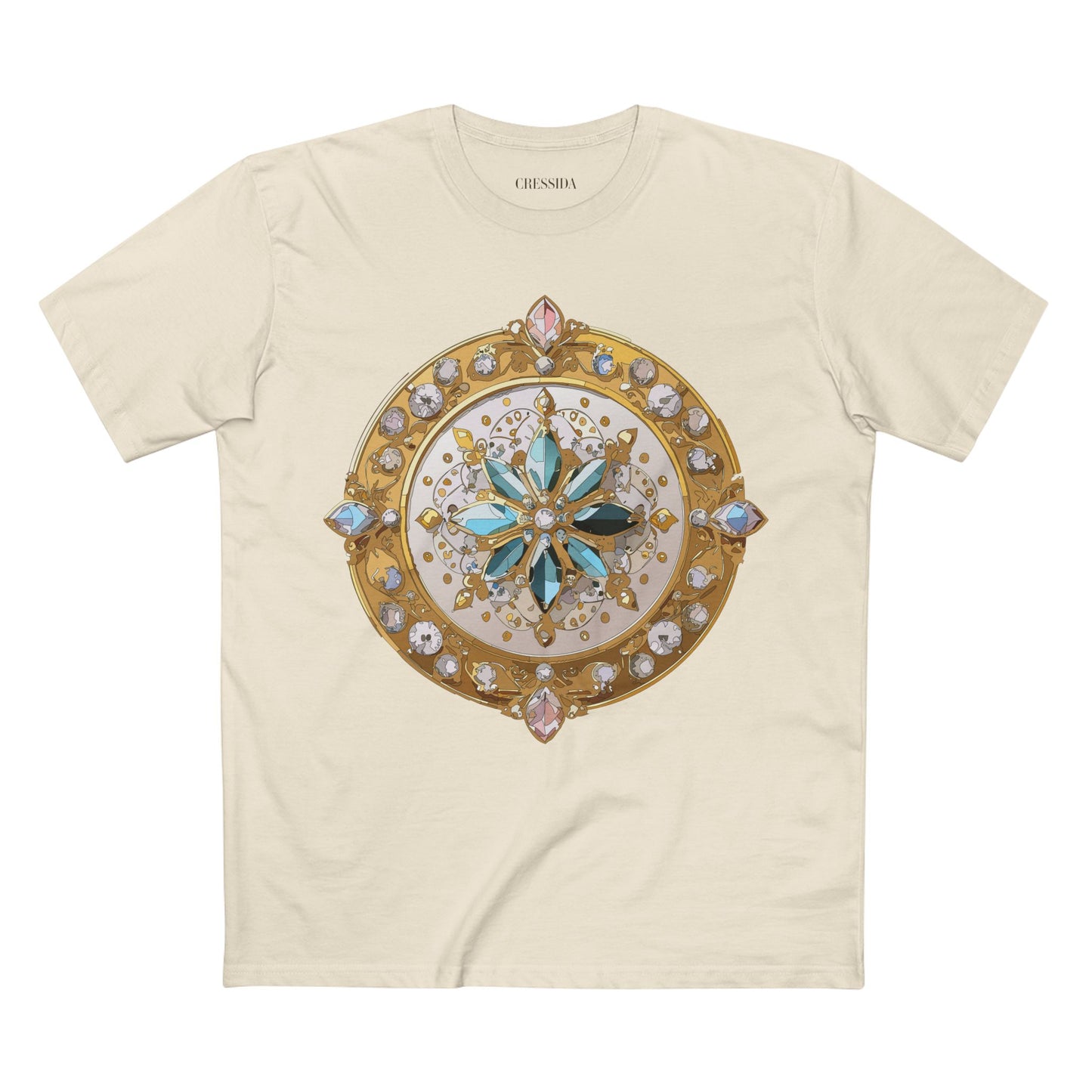 Medallion Shirt, Shirt with Medallion, Tee Shirt with Medal