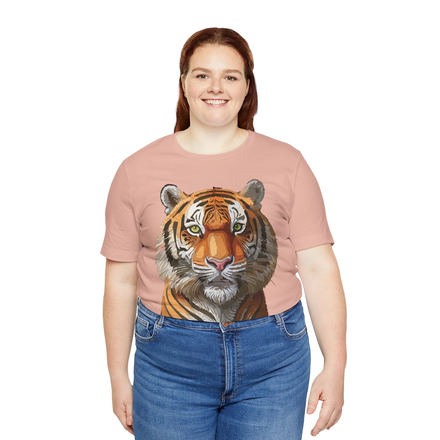 Unisex Animal Shirt, Tee Shirt with Animals, Art Design Tee Shirt, Wild Animals Shirt