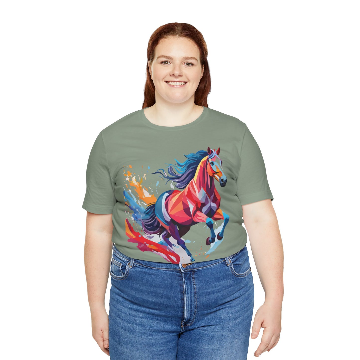 Unisex Animal Shirt, Tee Shirt with Animals, Art Design Tee Shirt, Wild Animals Shirt