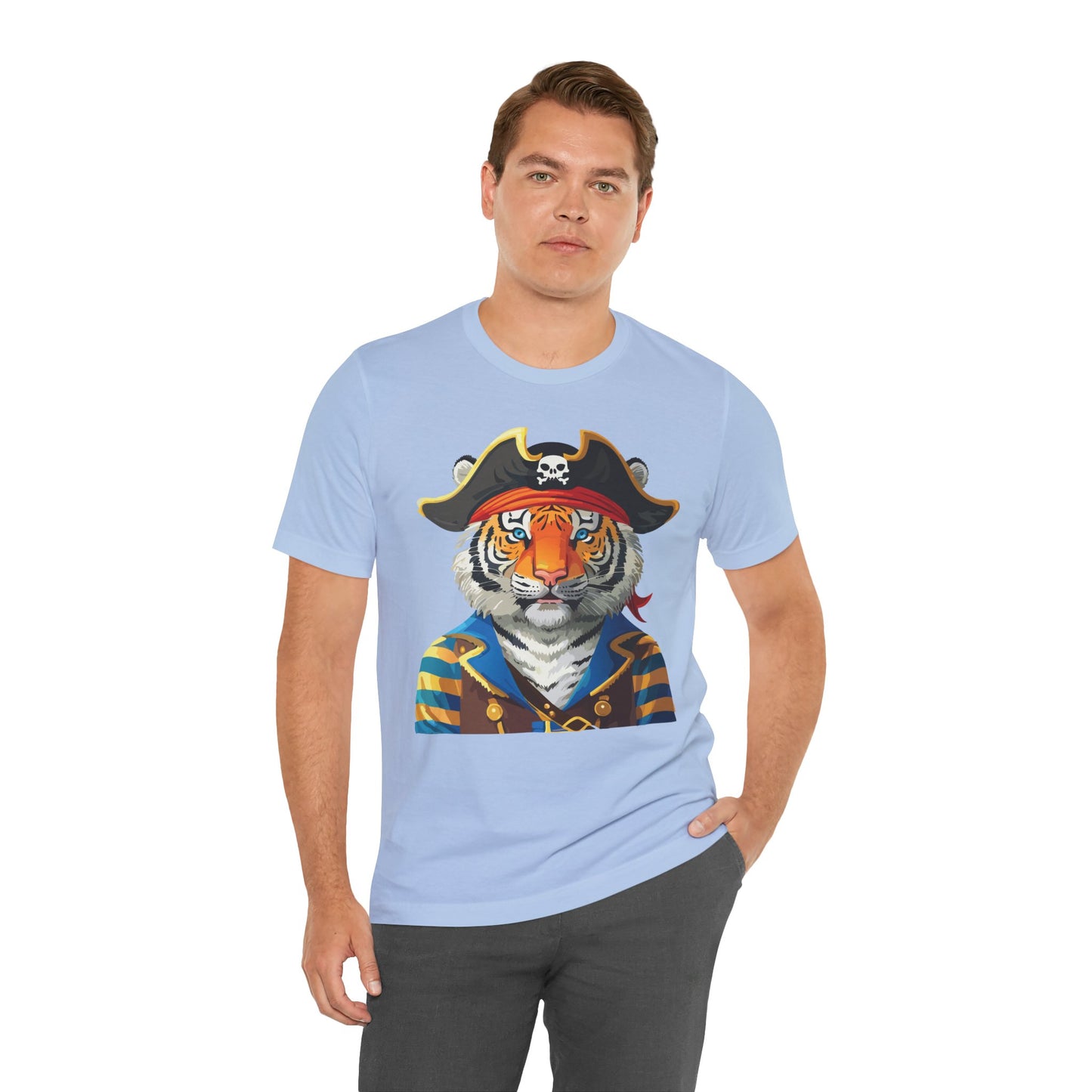 Unisex Animal Shirt, Tee Shirt with Animals, Art Design Tee Shirt, Wild Animals Shirt