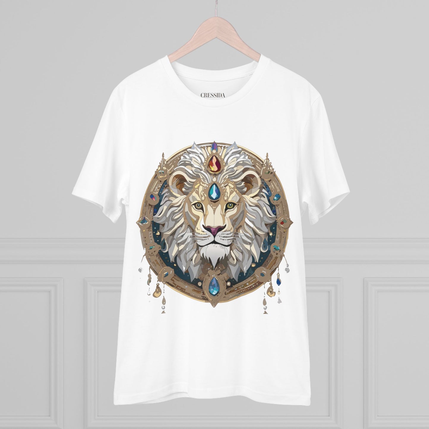 Organic T-shirt with Animals - Lion