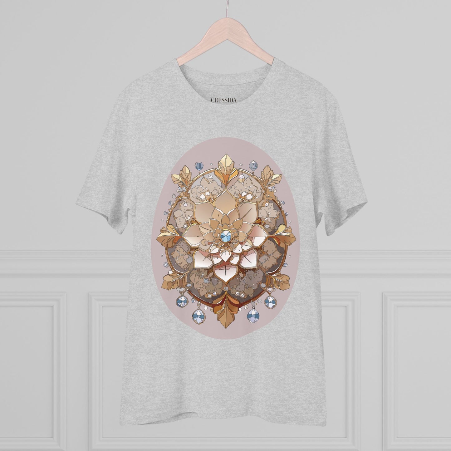 Organic T-shirt with Flower