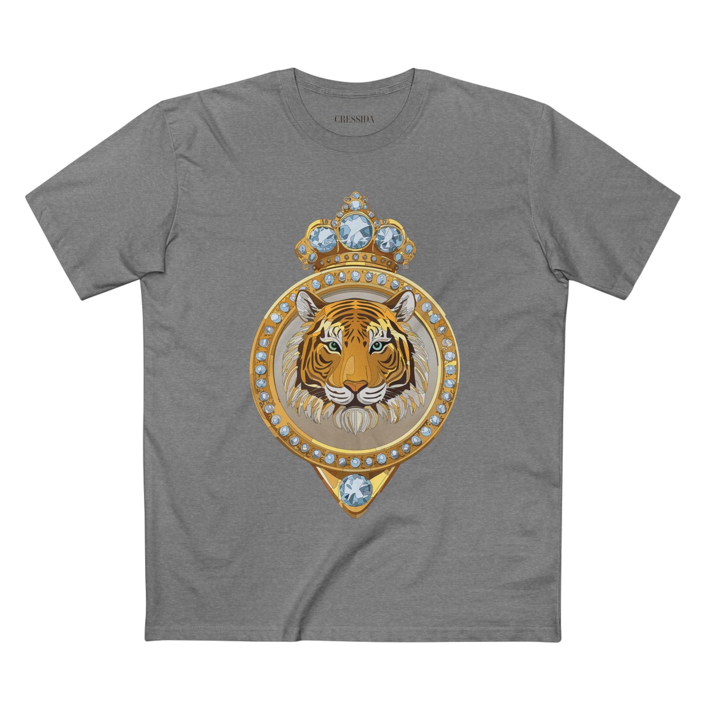 Unisex Antique Animal Medallion Premium Cotton Tee Shirt Artwork Edition
