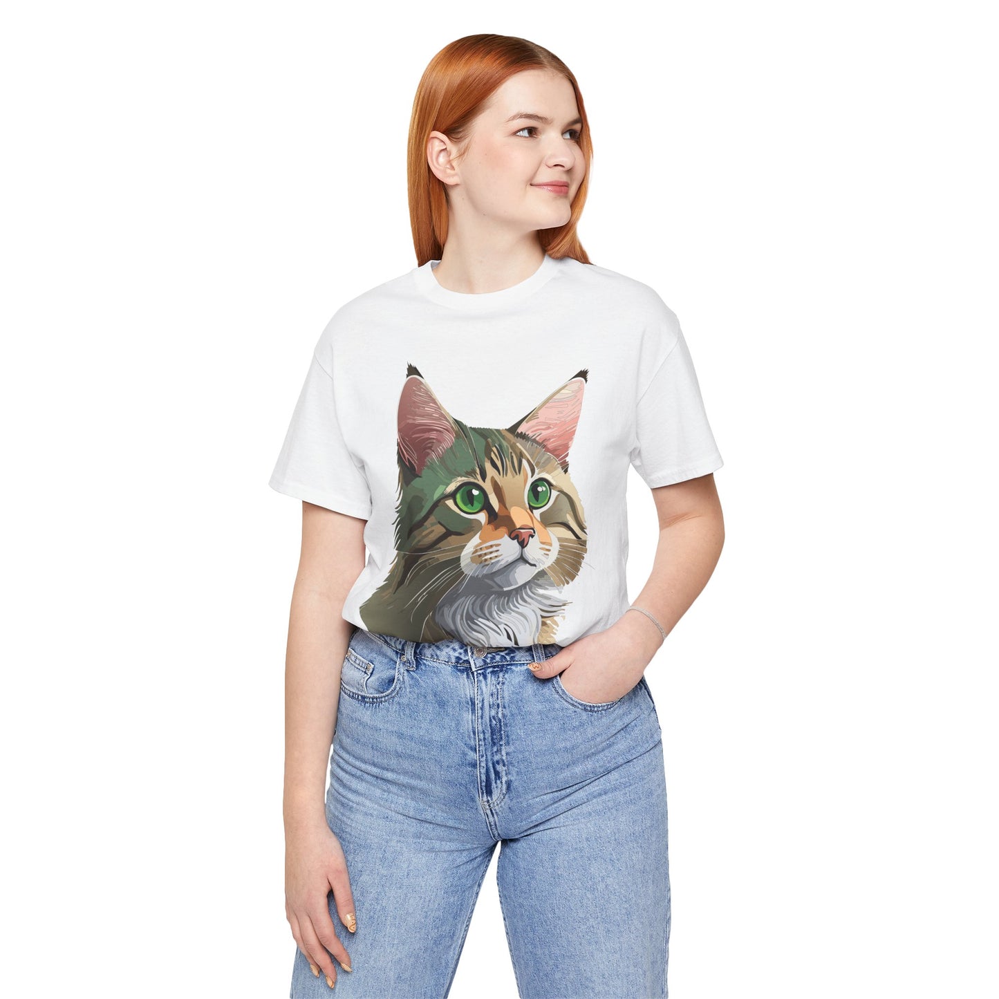 Unisex Animal Shirt, Tee Shirt with Animals, Art Design Tee Shirt, Wild Animals Shirt