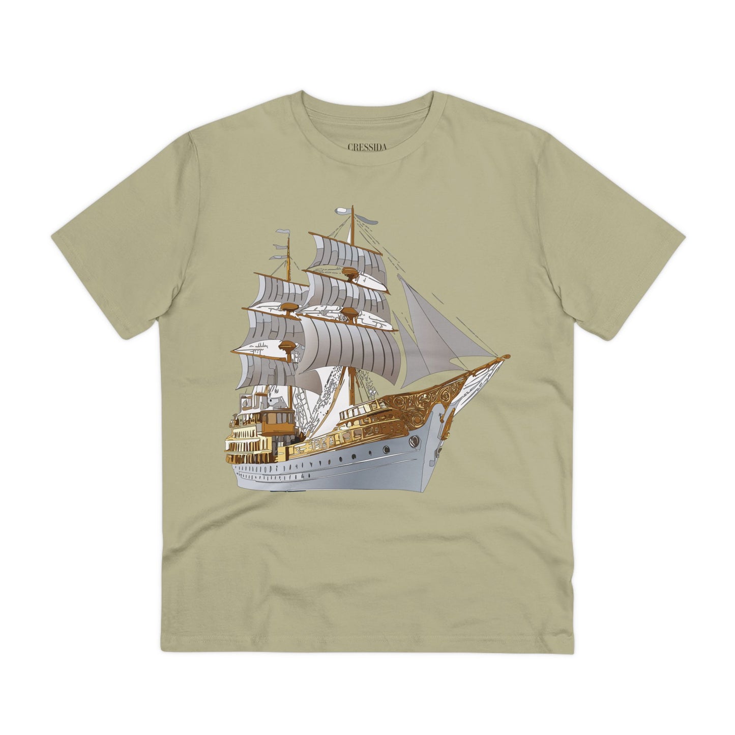 Organic T-shirt with Ship