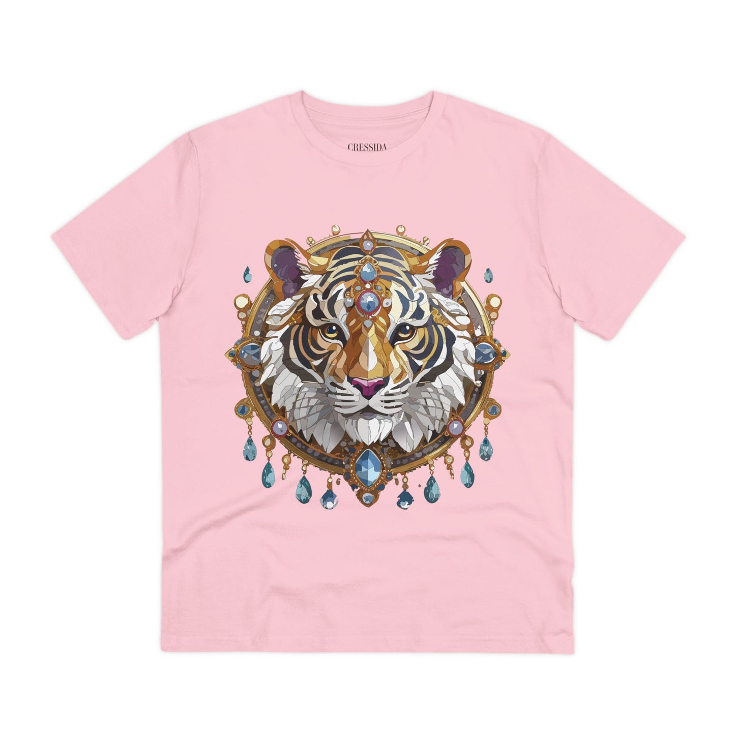 Organic T-shirt with Animals - Tiger