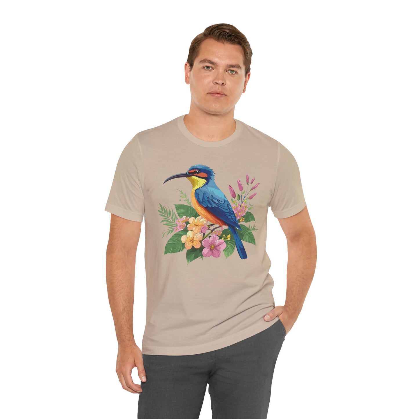 Unisex Animal Shirt, Tee Shirt with Animals, Art Design Tee Shirt, Wild Animals Shirt