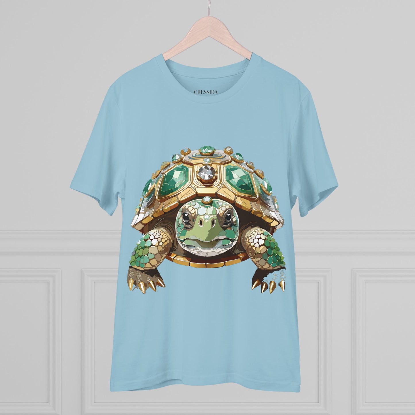 Organic T-shirt with Animals - Turtle