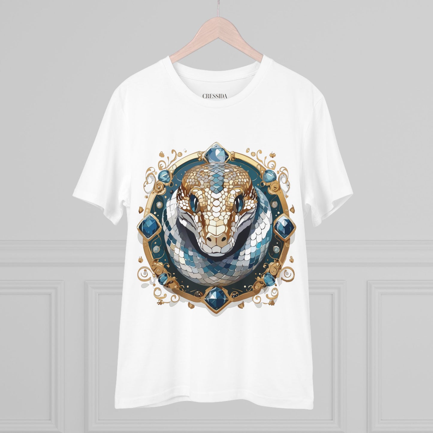 Organic T-shirt with Animals - Python