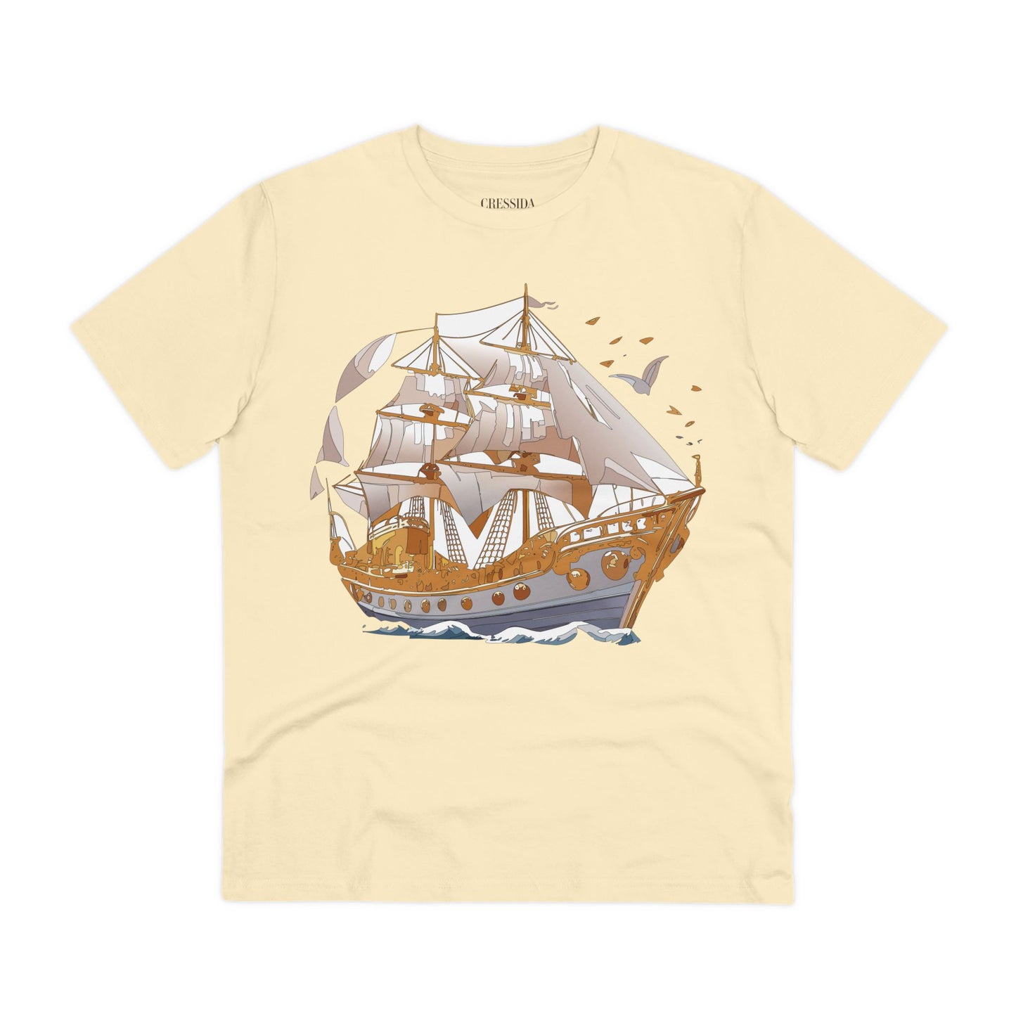 Organic T-shirt with Ship