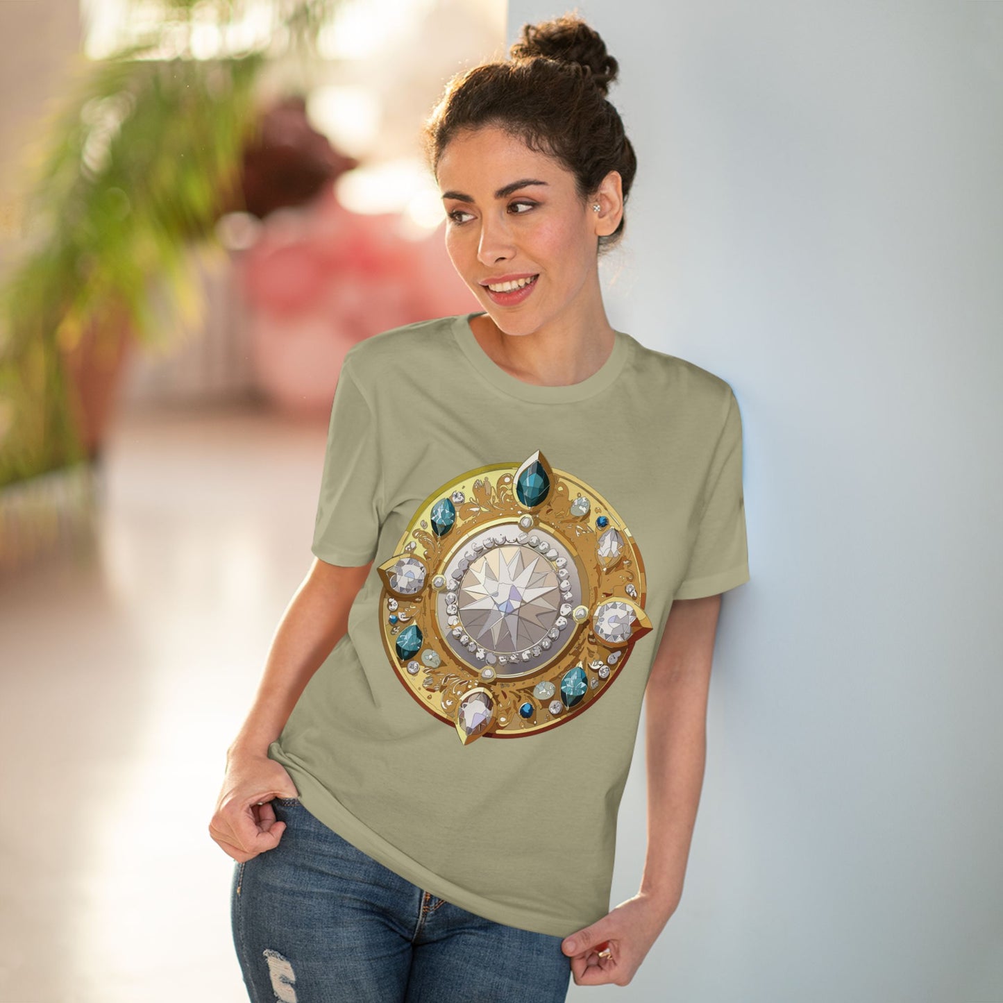 Organic T-shirt with Treasure