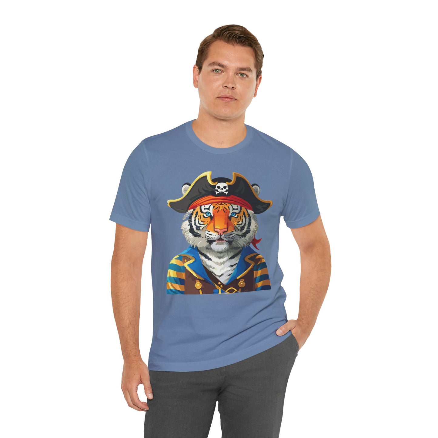 Unisex Animal Shirt, Tee Shirt with Animals, Art Design Tee Shirt, Wild Animals Shirt