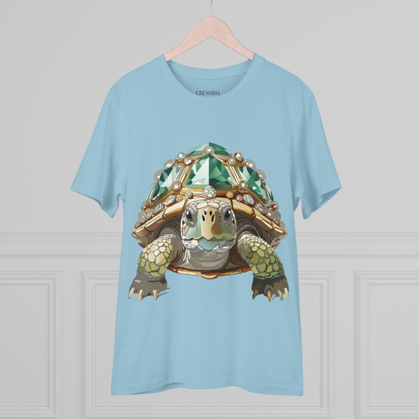 Organic T-shirt with Animals - Turtle