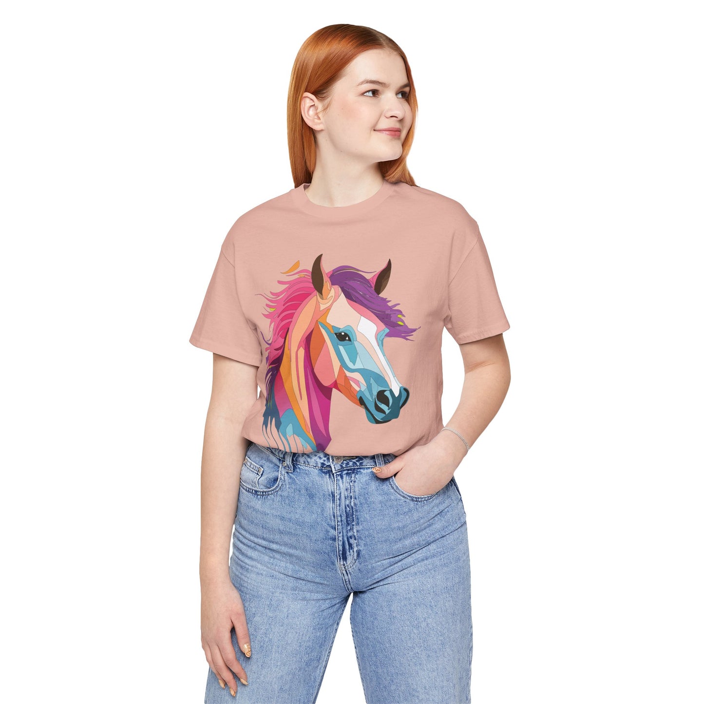 Unisex Animal Shirt, Tee Shirt with Animals, Art Design Tee Shirt, Wild Animals Shirt