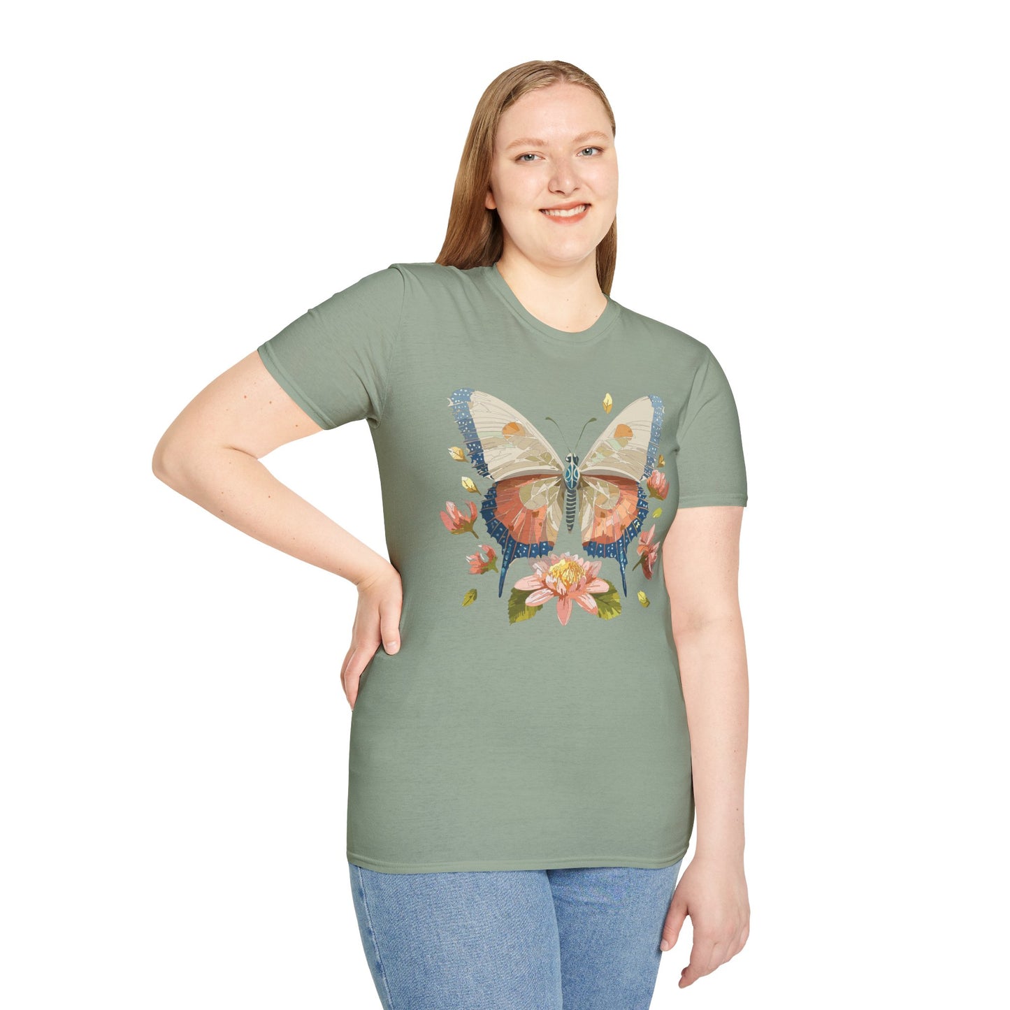Butterfly Shirt, T Shirt with Butterfly, Monarch Shirt