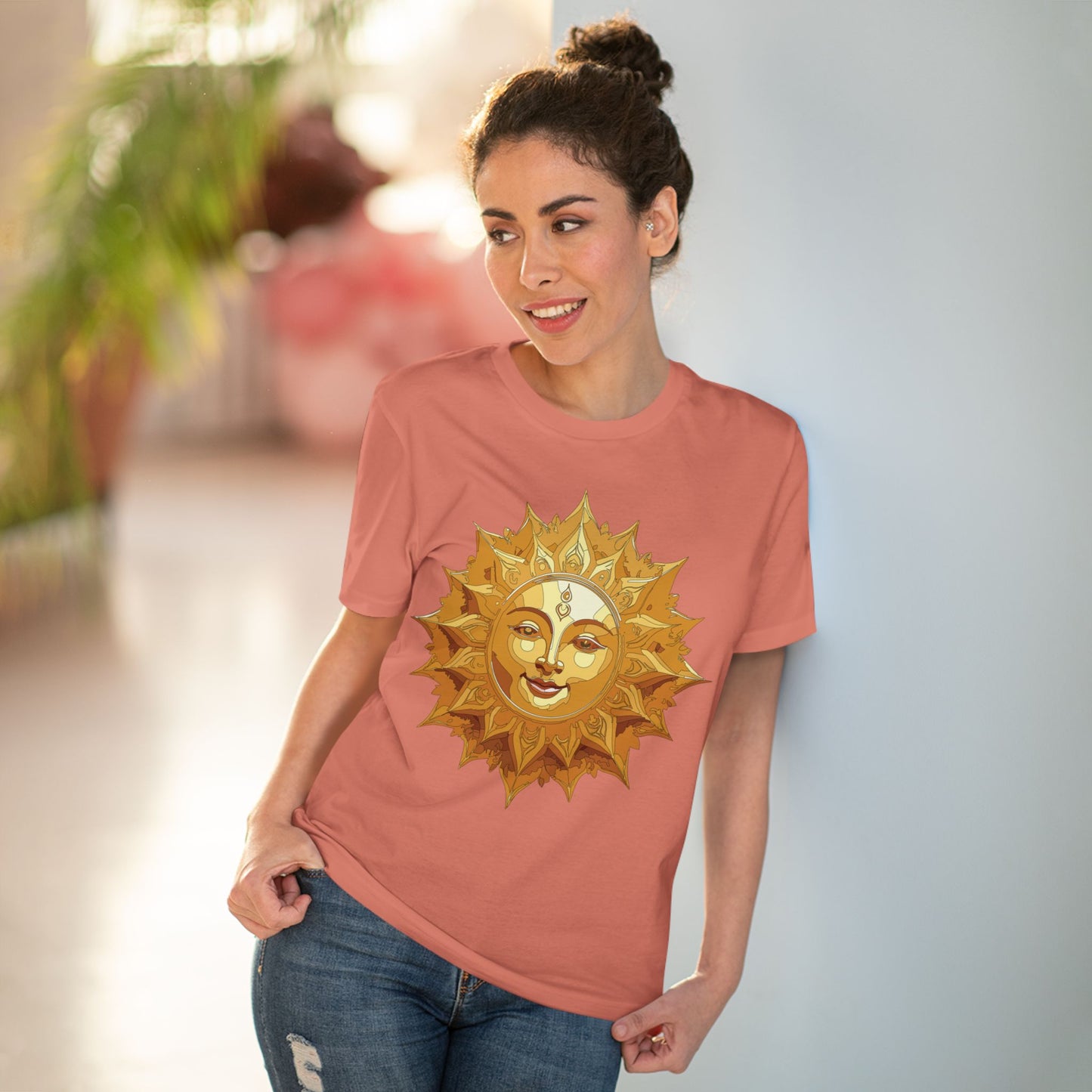 Organic T-shirt with Sun