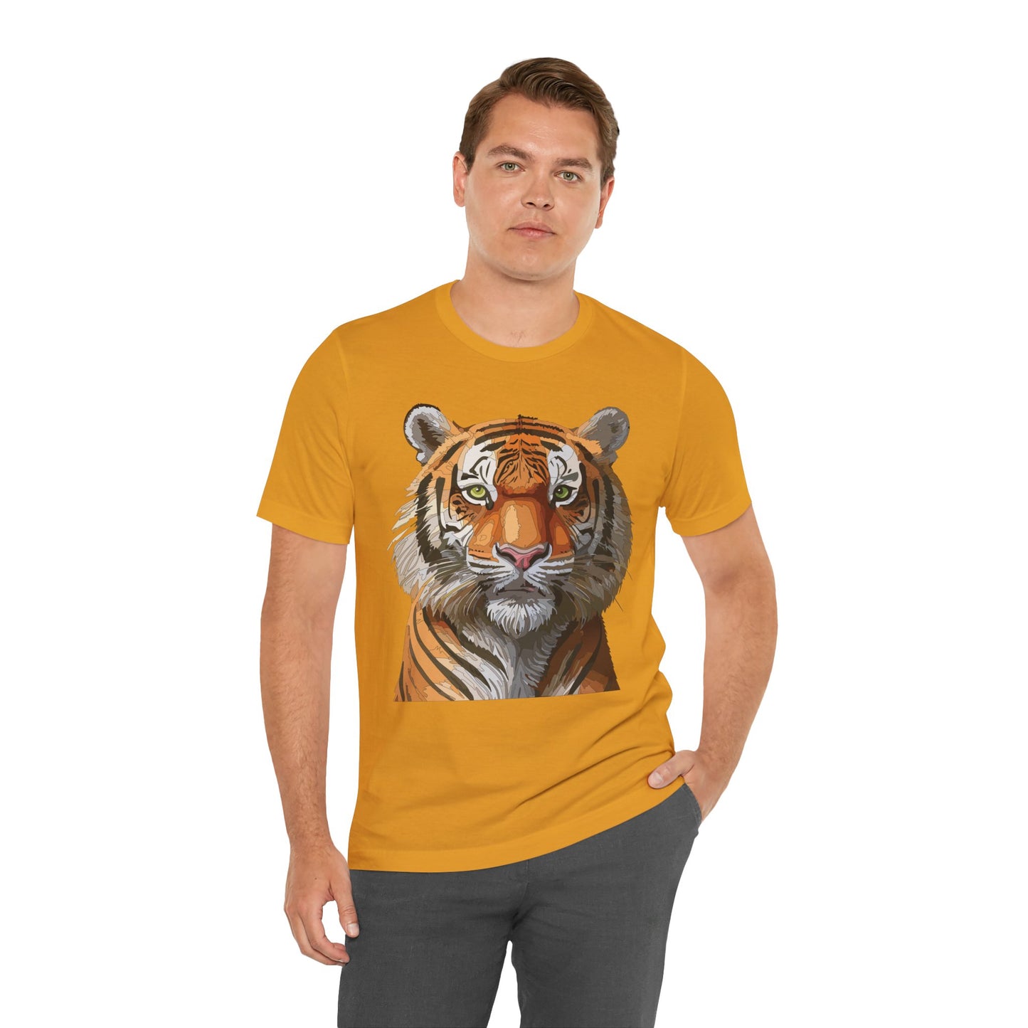 Unisex Animal Shirt, Tee Shirt with Animals, Art Design Tee Shirt, Wild Animals Shirt