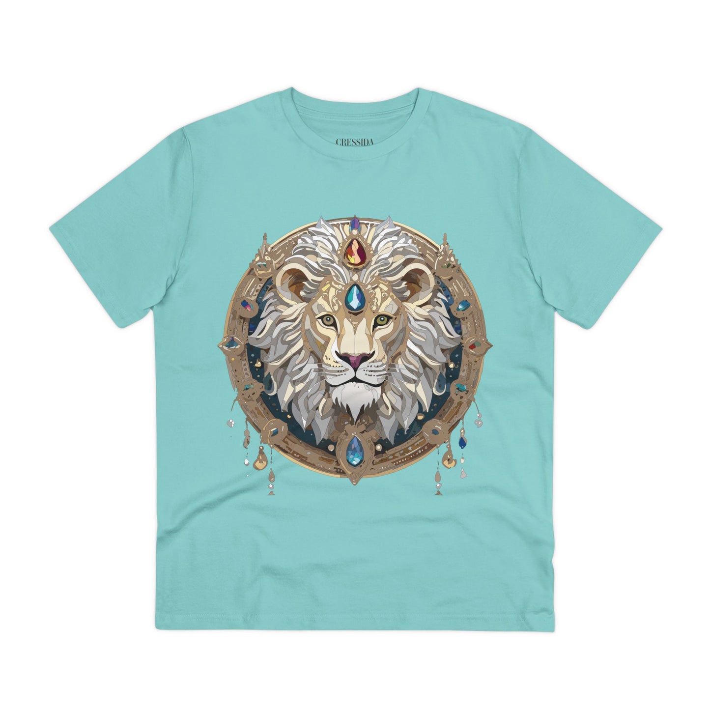 Organic T-shirt with Animals - Lion