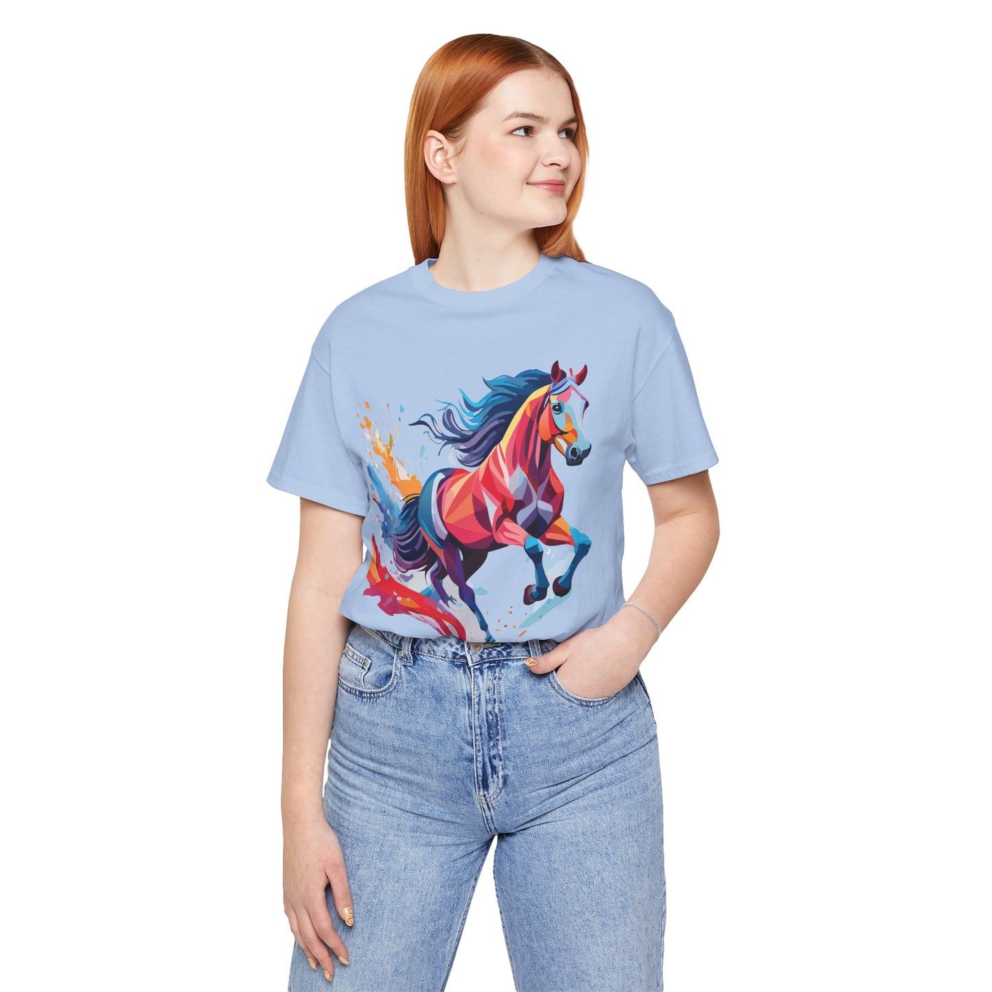Unisex Animal Shirt, Tee Shirt with Animals, Art Design Tee Shirt, Wild Animals Shirt