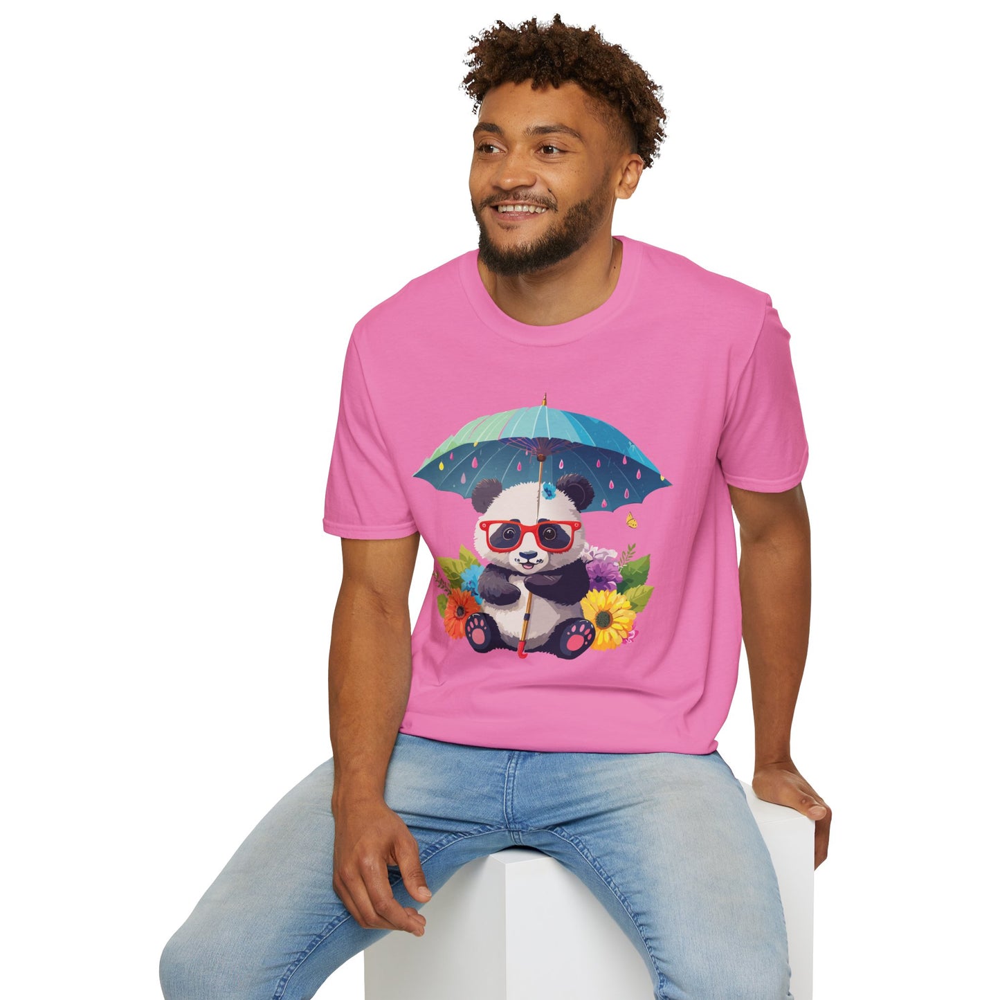 Panda Shirt, T Shirt with Panda, Animal Shirt, Tee Shirt with Animals