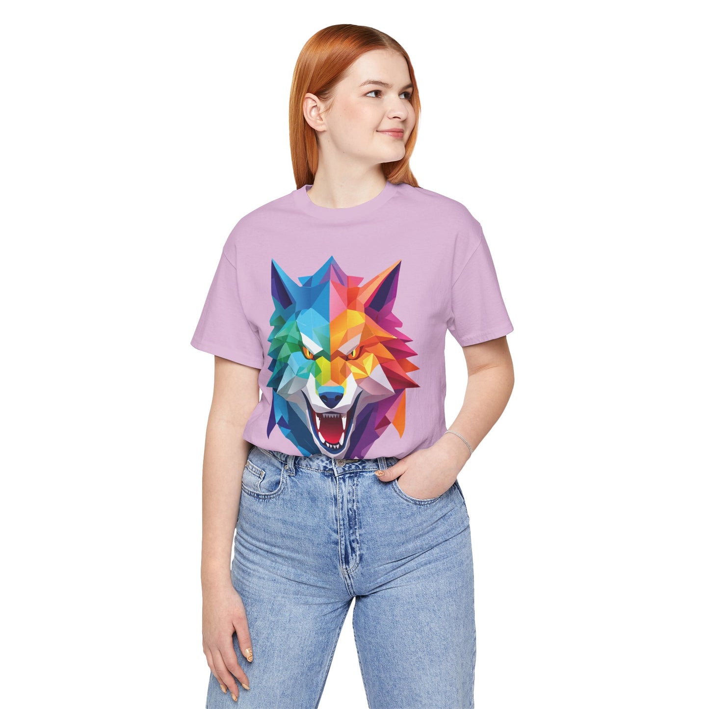Unisex Animal Shirt, Tee Shirt with Animals, Art Design Tee Shirt, Wild Animals Shirt