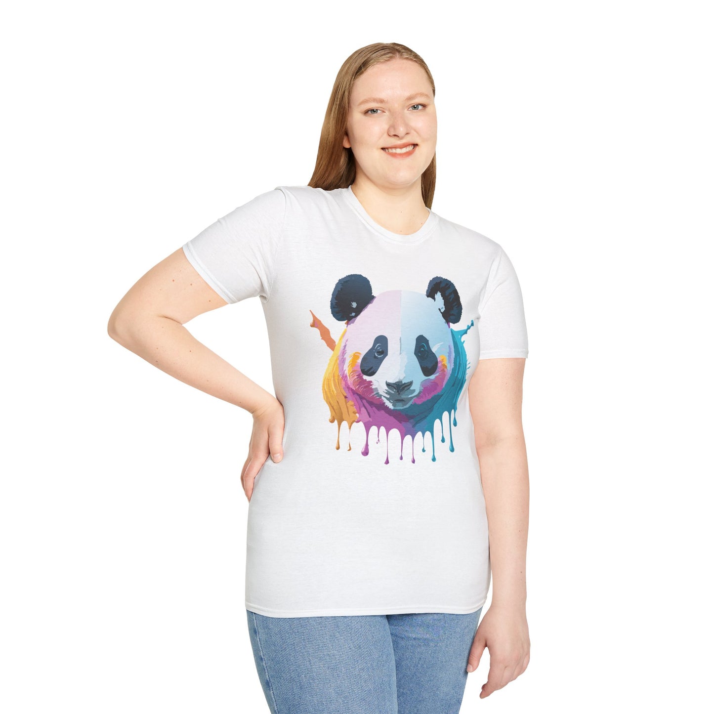 Panda Shirt, T Shirt with Panda, Animal Shirt, Tee Shirt with Animals