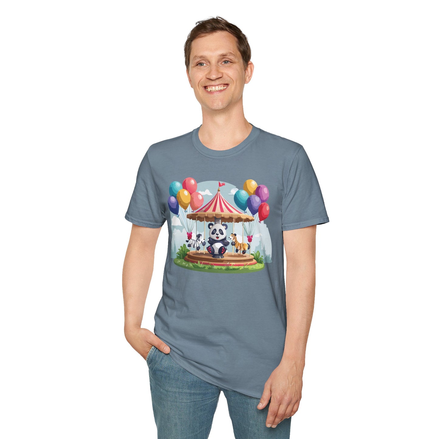 Panda Shirt, T Shirt with Panda, Animal Shirt, Tee Shirt with Animals