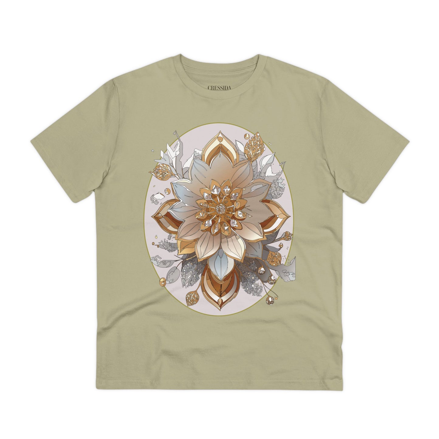 Organic T-shirt with Flower