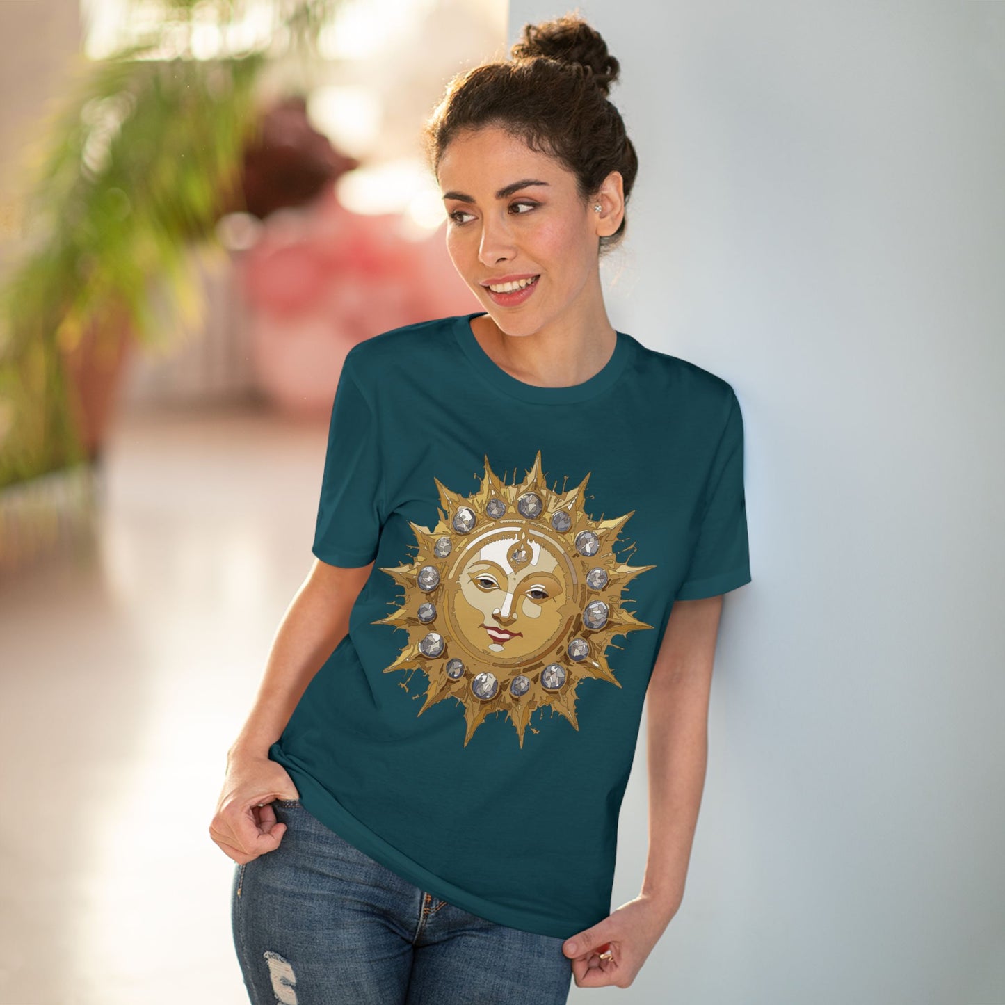 Organic T-shirt with Sun