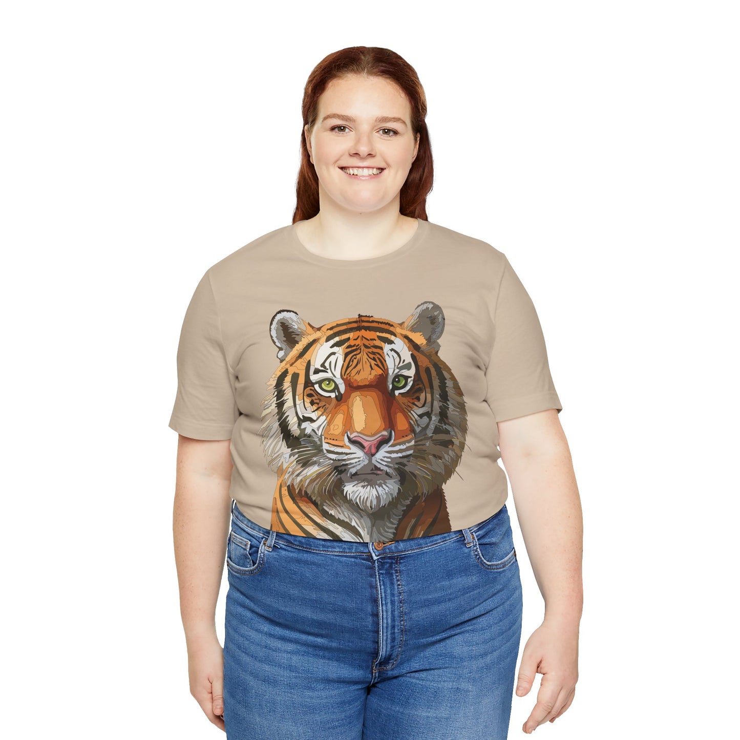 Unisex Animal Shirt, Tee Shirt with Animals, Art Design Tee Shirt, Wild Animals Shirt
