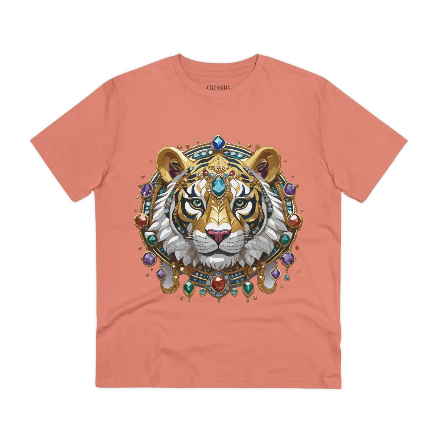 Organic T-shirt with Animals - Tiger