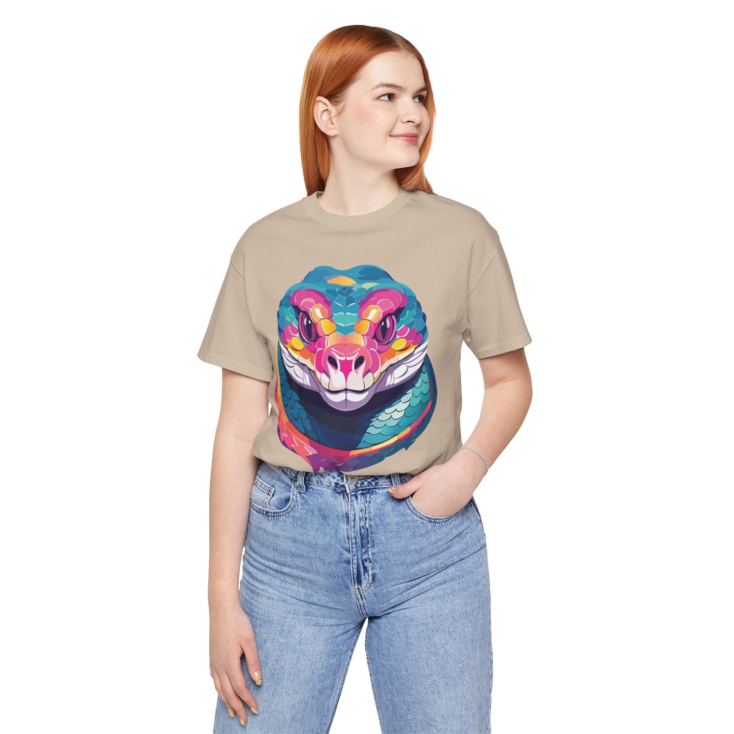 Unisex Animal Shirt, Tee Shirt with Animals, Art Design Tee Shirt, Wild Animals Shirt