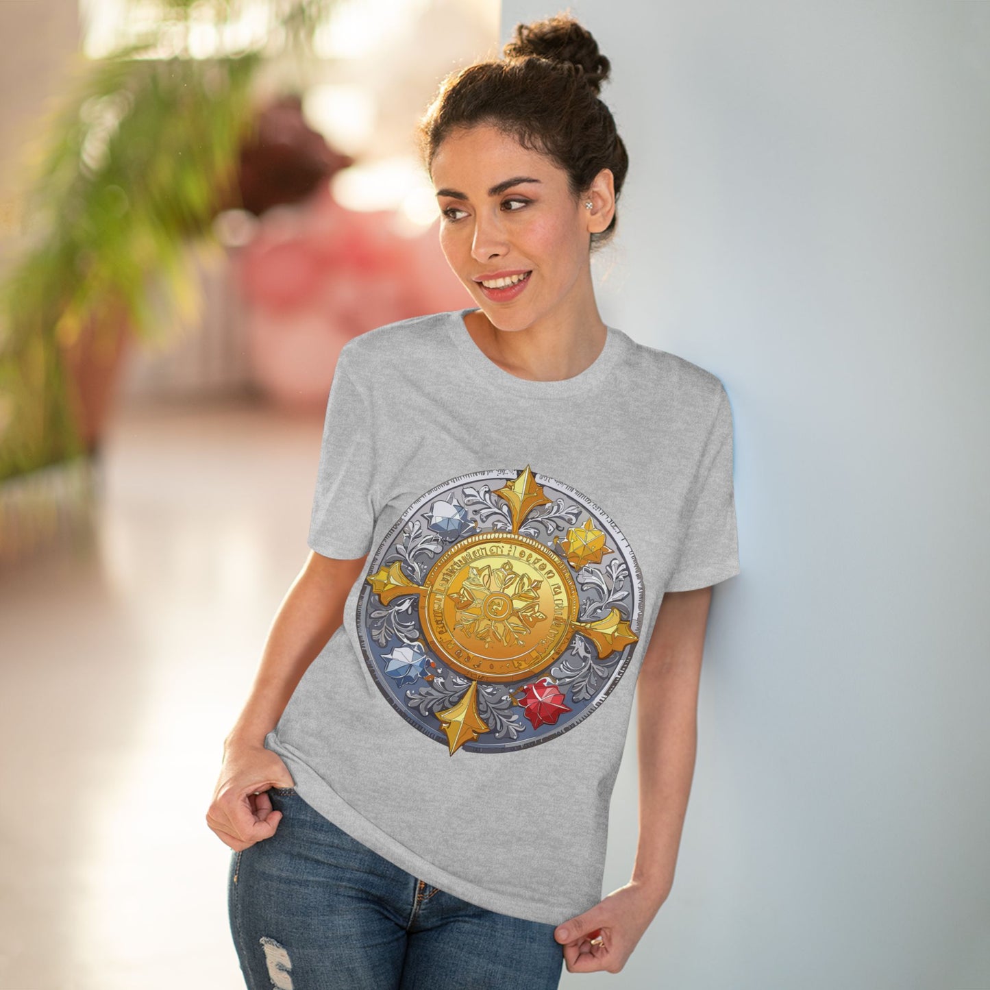 Organic T-shirt with Coin