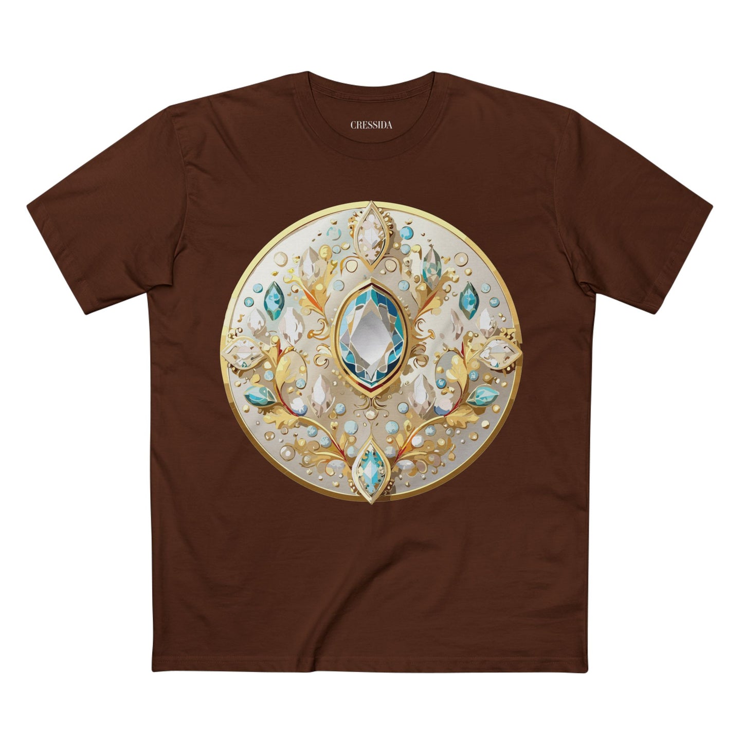 Medallion Shirt, Shirt with Medallion, Tee Shirt with Medal
