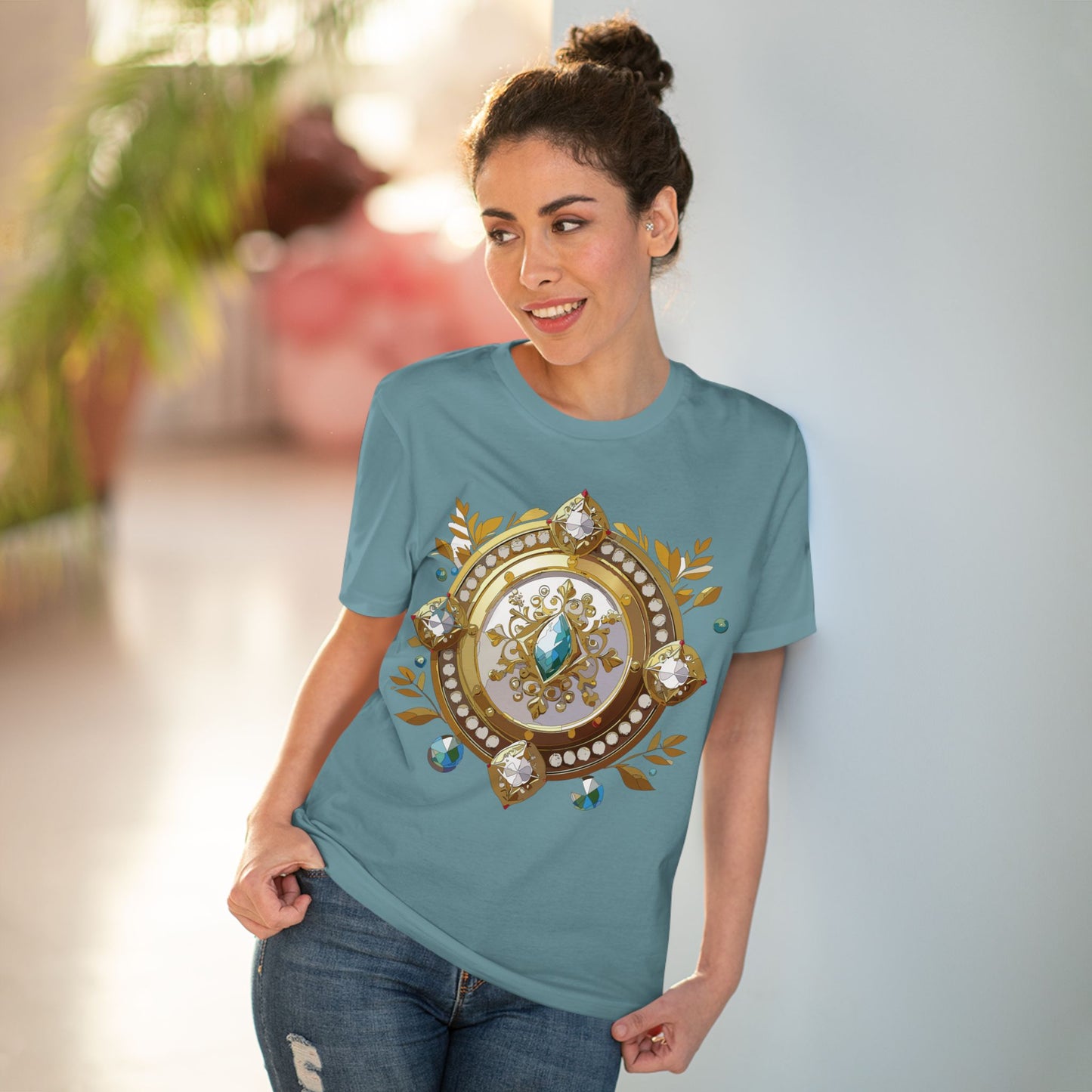 Organic T-shirt with Treasure