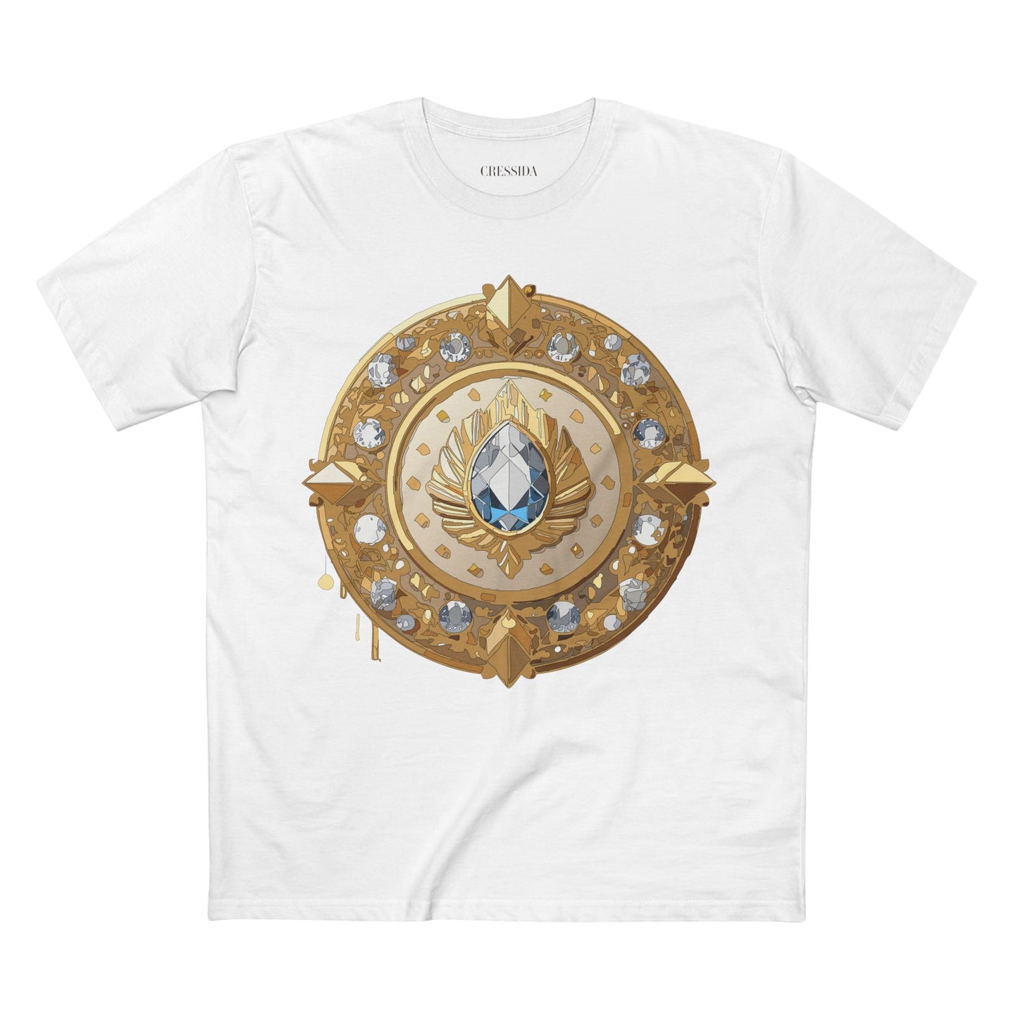 Medallion Shirt, Shirt with Medallion, Tee Shirt with Medal