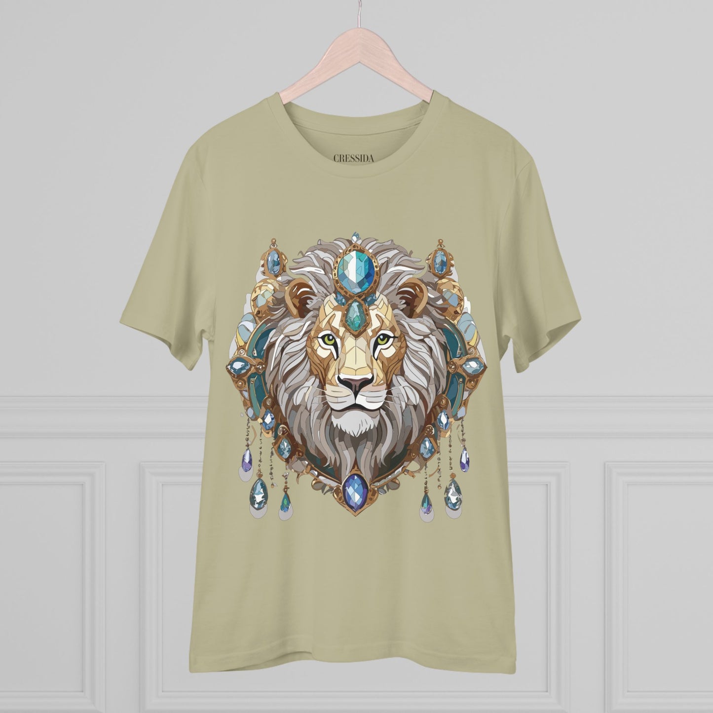 Organic T-shirt with Animals - Lion