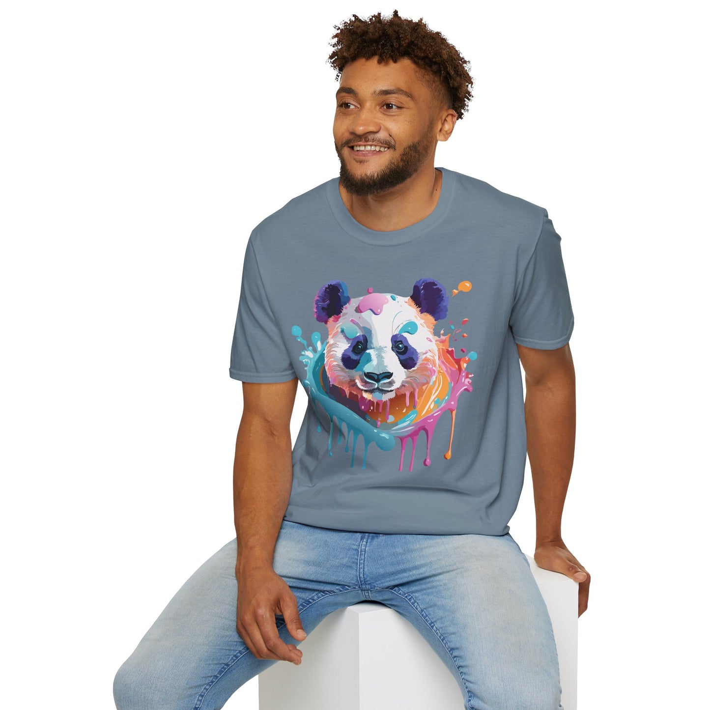 Panda Shirt, T Shirt with Panda, Animal Shirt, Tee Shirt with Animals