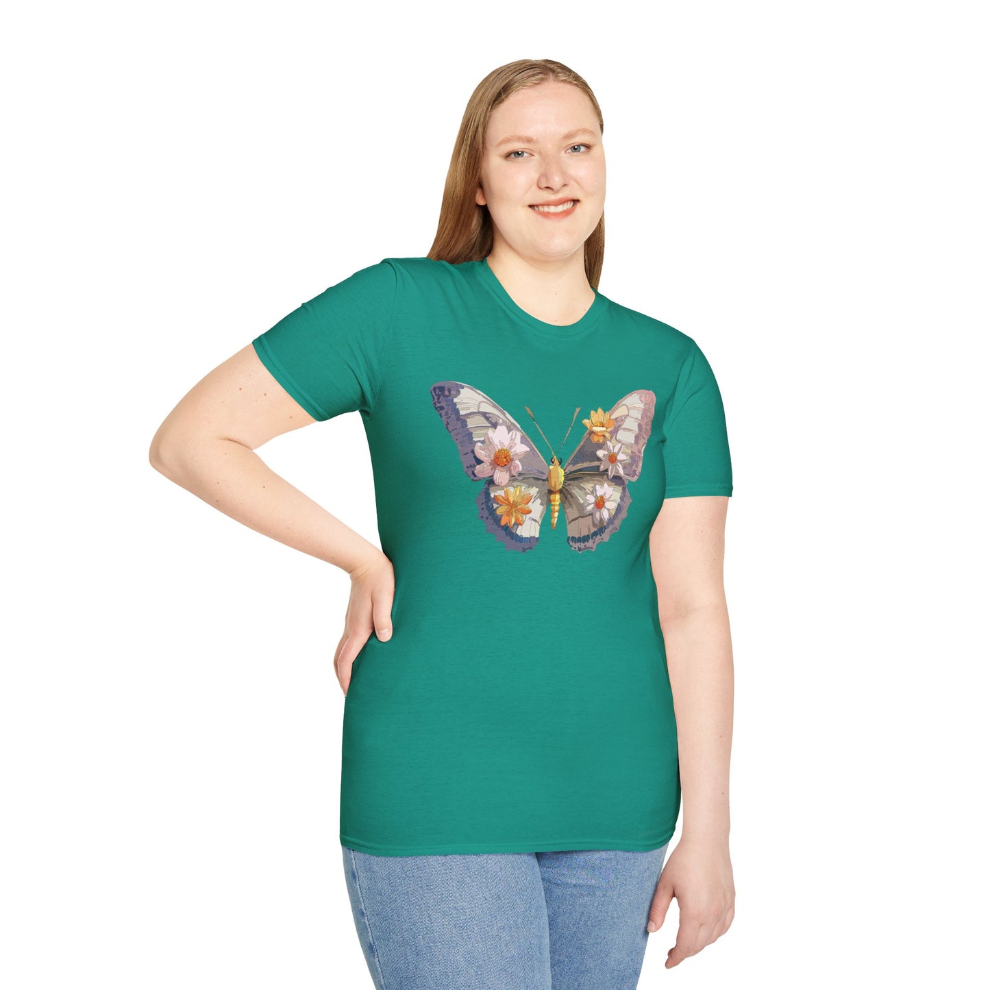 Butterfly Shirt, T Shirt with Butterfly, Monarch Shirt