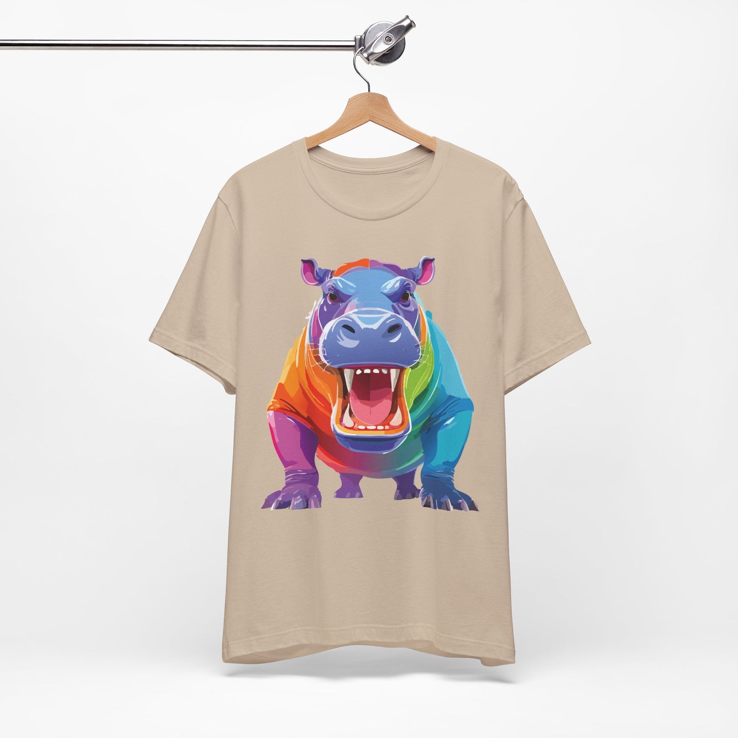 Unisex Animal Shirt, Tee Shirt with Animals, Art Design Tee Shirt, Wild Animals Shirt