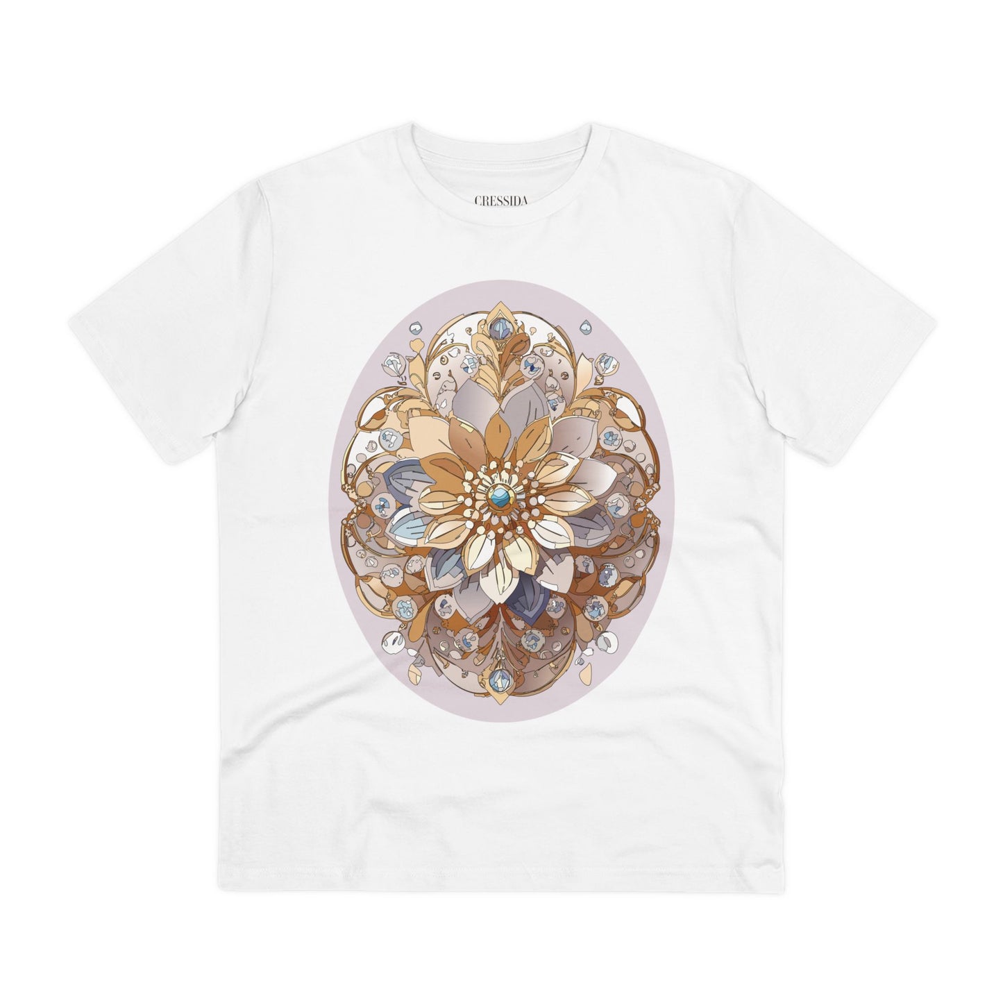 Organic T-shirt with Flower