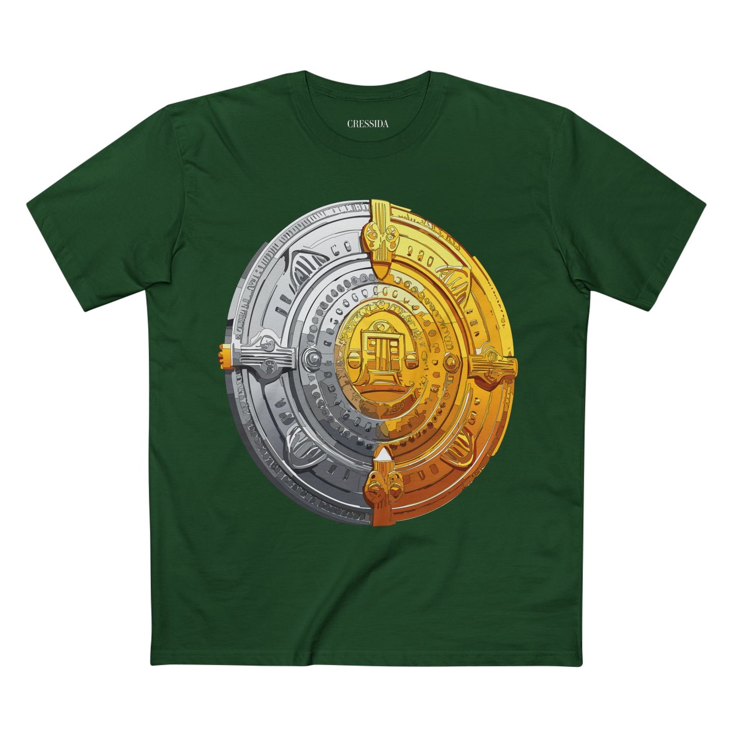 Coin Shirt, Shirt with Coin, Tee Shirt with Antique Coin